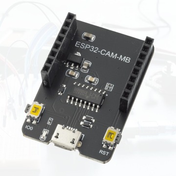 CAM-камера и программатор ESP32 с Wi-Fi и BLE 4.2 OV2640 2Mpx Bluetooth U.FL
