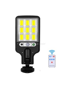 LAMPA ULICZNA SOLARNA LED CZUJNIK RUCHU ZMIERZCHU
