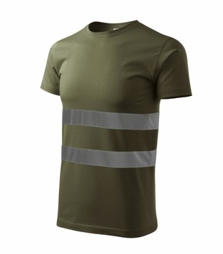 KOSZULKA Z ODBLASKAMI kol69 100% BAWEŁNA rozm.3XL