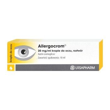 Allergocrom 20mg/ml , krople do oczu, 10 ml