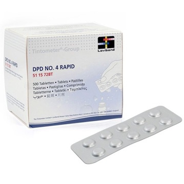 Tabletki do Testera Aktywnego Tlenu DPD4 x 10 szt.