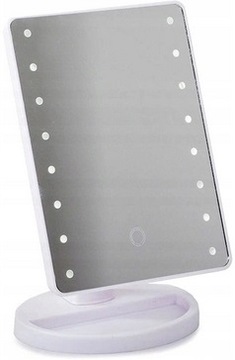 Косметическое зеркало с 16 светодиодной подсветкой.