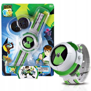BEN 10 OMNITRIX PROJEKTOR OBCYCH ZEGAREK KOSMICI
