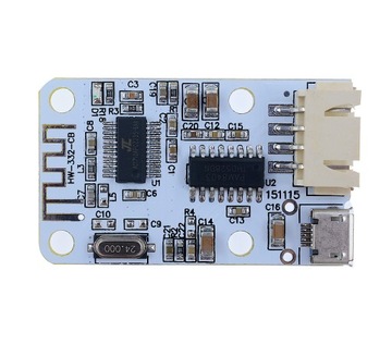 Bluetooth, аудиоусилитель 2x3 Вт, USB 5 В