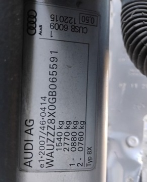 Audi A1 I Sportback 5d Facelifting 1.4 TDI ultra 90KM 2016 Audi a1 2016r, 1.4 TDI. Lekko uszkodzony prawy bok. Jezdzi. 1.4 Diesel, zdjęcie 26