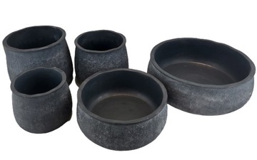 OSŁONKA CERAMICZNA ANTRACYT SZARA FI11,5 CM