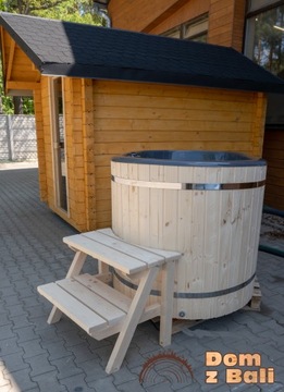 Садовая бочка, русская кадка, джакузи.