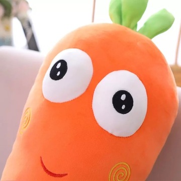 ПЛЮШЕВАЯ ИГРУШКА МОРКОВКА-МАСКОТ мягкая игрушка СЕРДЦЕ 50 см