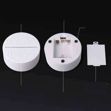 POKEMON PIKACHU NIGHT LAMP 3D LED ЛАМПА ПОДАРОК