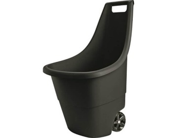 ДВУХКОЛЕСНАЯ САДОВАЯ ТАЧКА, ПРОЧНАЯ, 50 Л, ЧЕРНАЯ