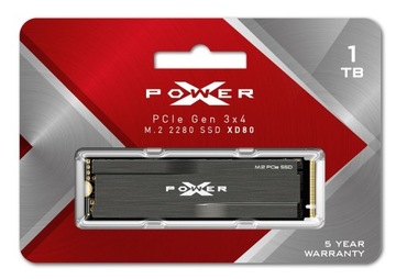 Silicon Power P34XD80 1 ТБ M.2 PCIe Gen3x4 NVMe