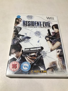 RESIDENT EVIL THE DARKSIDE CHRONICLES WII