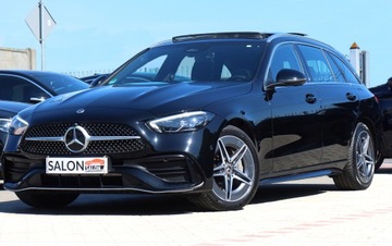 Mercedes Klasa C W206 Kombi Plug-In 2.0 300e 313KM 2023 Mercedes C300e 313 koni 2xAMG Panorama Hak Blis Webasto Ambiente LKA Hi-Fi, zdjęcie 25