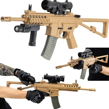 KARABIN NA KULKI REPLIKA BRONI DOUBLE BELL BI-8002 IMITACJA BRONI CELOWNIK