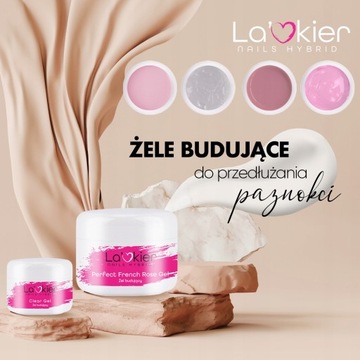 La'kier BUILDING ГЕЛЬ для ногтей French Rose 50г