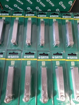 Щуп Sata с прямым клапаном, 32 лезвия, 0,02–1,00 мм SATA S09407SJ