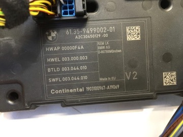 BMW 2 F22 F23 2.0 2019 MODUL ŘÍZENÍ 61359499002
