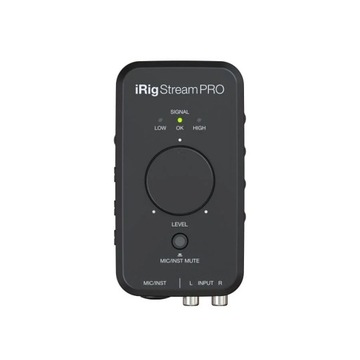 IK Multimedia iRig Stream Pro - Interfejs audio iPhone iPad iPod touch Mac