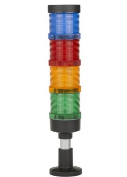 Kolumna Wieża Sygnalizacyjna LED FL70-12V- GYBW + BUZZER