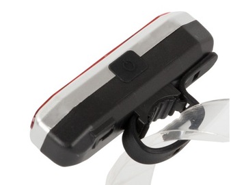 LAMPKA ROWEROWA TYLNA LED USB MOCNA TYŁ DO ROWERU