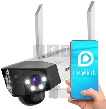 Kamera IP Reolink DUO 4G LTE akumulatorowa bezprze!!