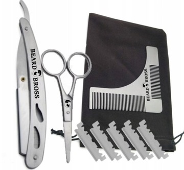 Щетка для бритья Set By My Beard, триммер для бороды