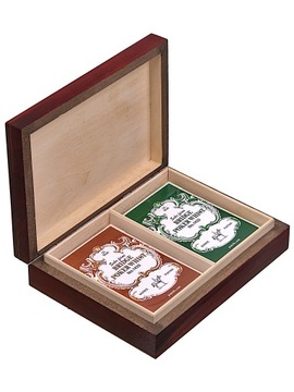 Картонная коробка CARD BOX + ПЬЯТНИК Дубовые Листья