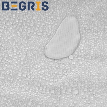 СЕРЕБРЯНЫЙ БРЕЗЕНТ 3X4, ОЧЕНЬ ТОЛСТЫЙ, 130 Г, ПРОЧНЫЙ, УСИЛЕННЫЙ.