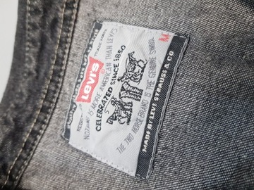 LEVI'S luźna koszula męska jeansowa vintage jak NOWA M