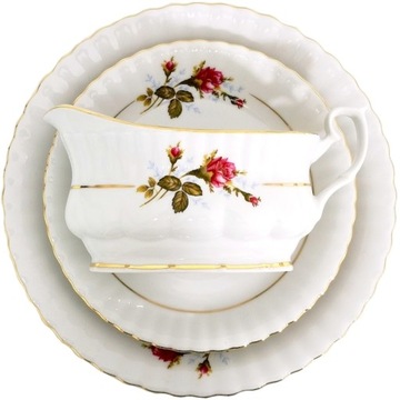 008 SERWIS OBIADOWY 6/18 IWONA CHODZIEŻ PORCELANA