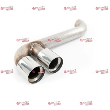 KONCOVKA TLUMIČE DO MINI (F55) HATCHBACK 2013 - (CHROM)