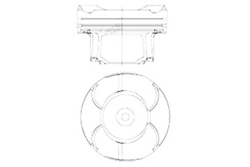 NURAL TLOK SILNIKA KPL Z PIERSC FOR FIESTA VI 1.0 ECOBOOST 01