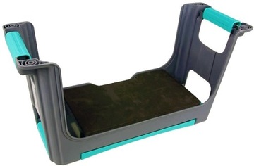 Садовый табурет на коленях с местом для хранения и стулом