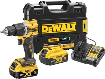 DEWALT 2-BIEGOWA UDAROWA WIERTARKO-WKRĘTARKA 18V XR 2x5Ah DCD100YP2T