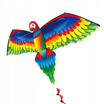 Реалистичная спортивная игрушка-попугай-воздушный змей