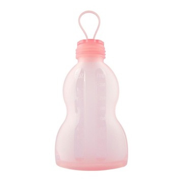 Silikonowe Mleko, Milk Saver Użyj karmienia 300ml Różowy