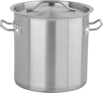 Garnek wysoki z pokrywą 12l 25x25 YATO YG-00012