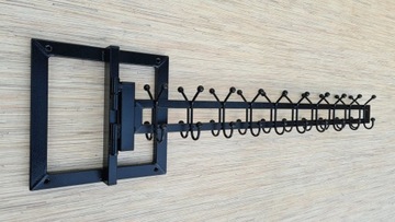 WIESZAK DO SZATNI METALOWY OBROTOWY SZATNIA SZATNIOWY 100 cm