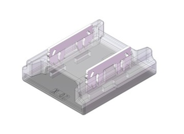 РАЗЪЕМ ДЛЯ COB NEON MONO СВЕТОДИОДНЫЕ ЛЕНТЫ 10мм, ЗАЩЕЛКА