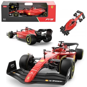 ZDALNIE STEROWANY SAMOCHÓD AUTO RC PILOT DUŻY FERRARI FORMUŁA 1 SKALA 1:12