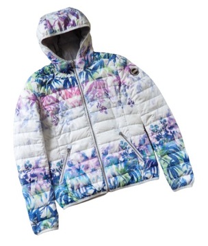 COLMAR_lekka puchowa kurtka FLORAL_S