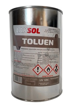 LAKSOL TOLUEN ROZCIEŃCZALNIK TOLUENOWY 1L