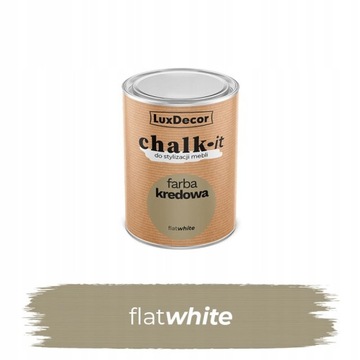 Farba kredowa Chalk-it Flat White 125 ml