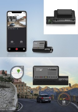 VIOFO A139 3-канальный GPS WIFI + ACC + видеорегистратор 256 ГБ