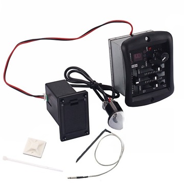 YMH03 4-pasmowy korektor dźwięku przedwzmacniacz gitary akustycznej przetwornik piezoelektryczny regulacja głośności