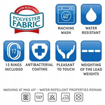 Tatkraft Penguins текстильная занавеска для душа