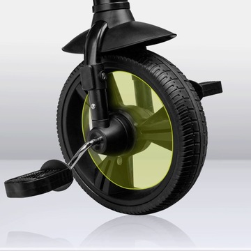 ТРЕХКОЛЕСНЫЙ ВЕЛОСИПЕД 2в1, ПОВОРОТНЫЙ, РЕГУЛИРУЕМЫЙ, С КОЗЫРЕКОМ LIONELO HAARI