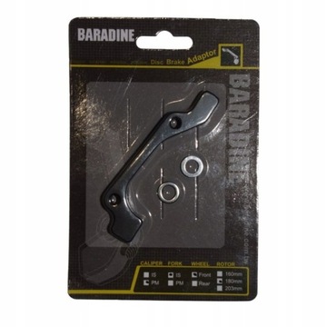 Adapter hamulca tarczowego PM-IS 180 przód Baradin