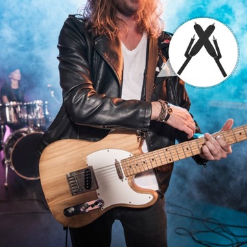 2 SZT. PASKI DO ETUI NA INSTRUMENTY WYŚCIÓŁKOWANE PASEK NA RAMIĘ PASEK DO PLECAKA BAGAŻOWEGO REP