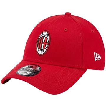 AC MILAN CZAPKA Z DASZKIEM CZERWONA NEW ERA NOWOŚĆ